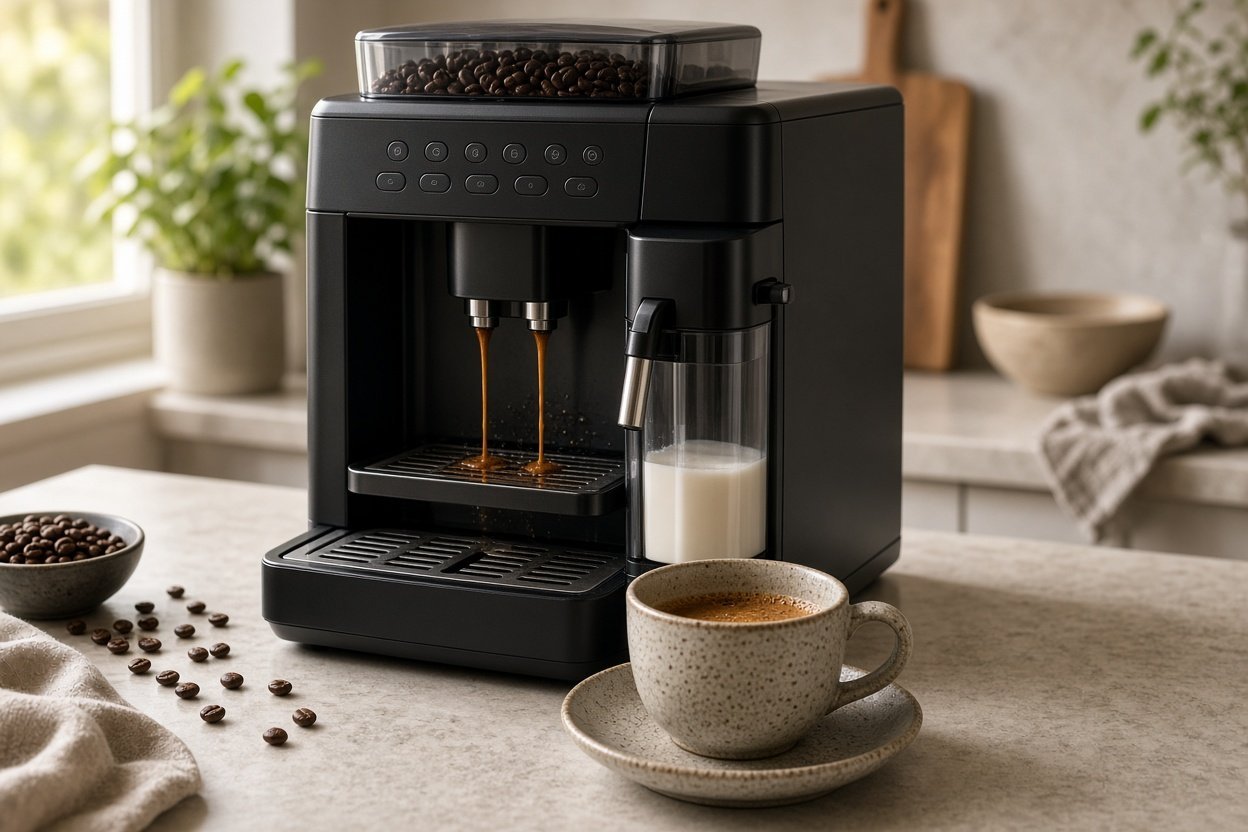 Helautomatisk kaffemaskin: jämför modeller och priser